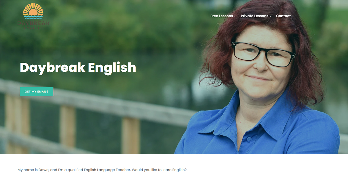 Learn English With Dawn Welcome To Daybreak English